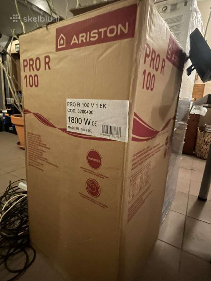Kombinuotas vandens šildytuvas Ariston Pro1 R 100