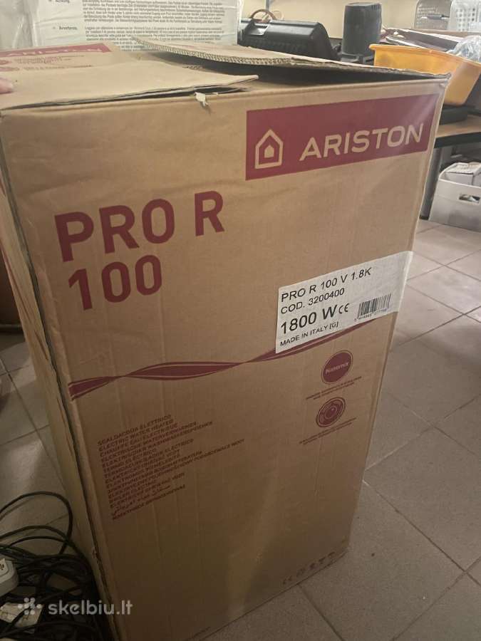 Kombinuotas vandens šildytuvas Ariston Pro1 R 100 - nuotraukos Nr. 2