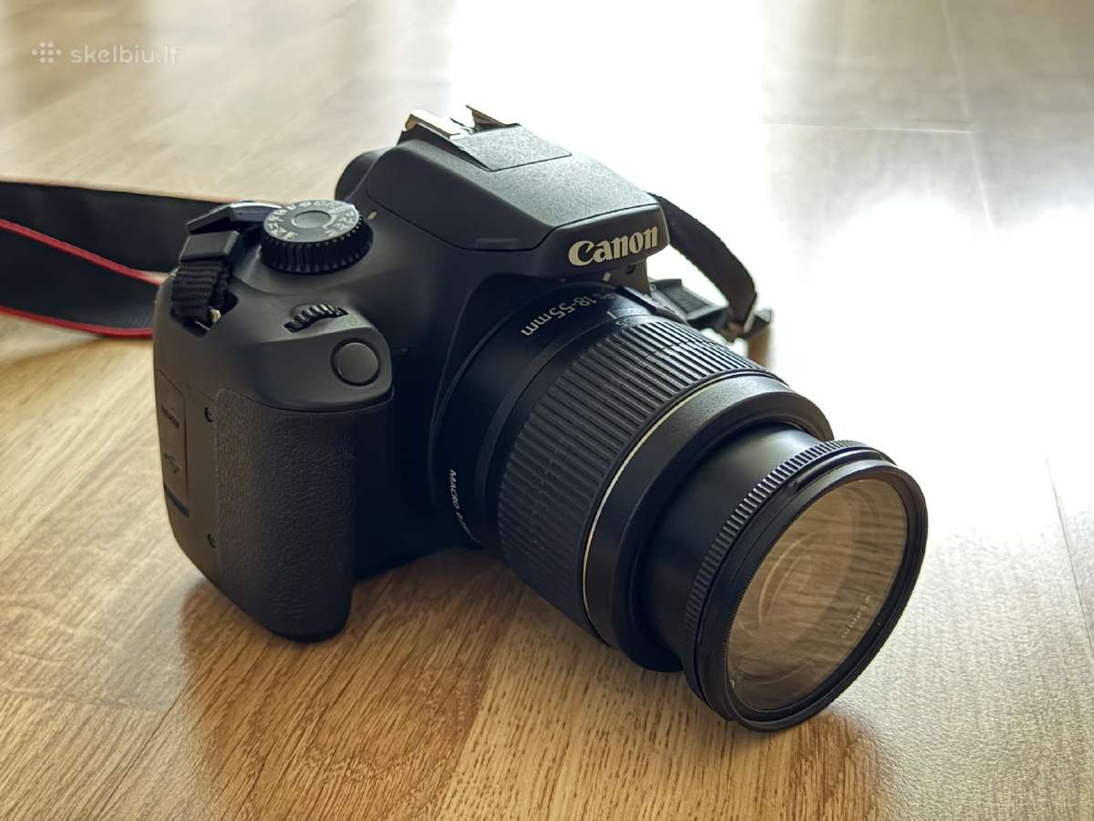 Canon EOS 4000d / 18-55mm / WiFi / Dslr / 1k kadrų - nuotraukos Nr. 4