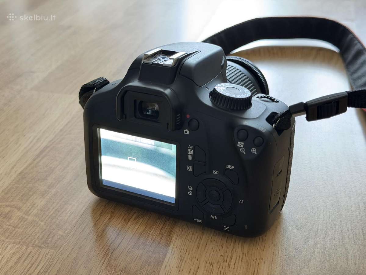 Canon EOS 4000d / 18-55mm / WiFi / Dslr / 1k kadrų - nuotraukos Nr. 5