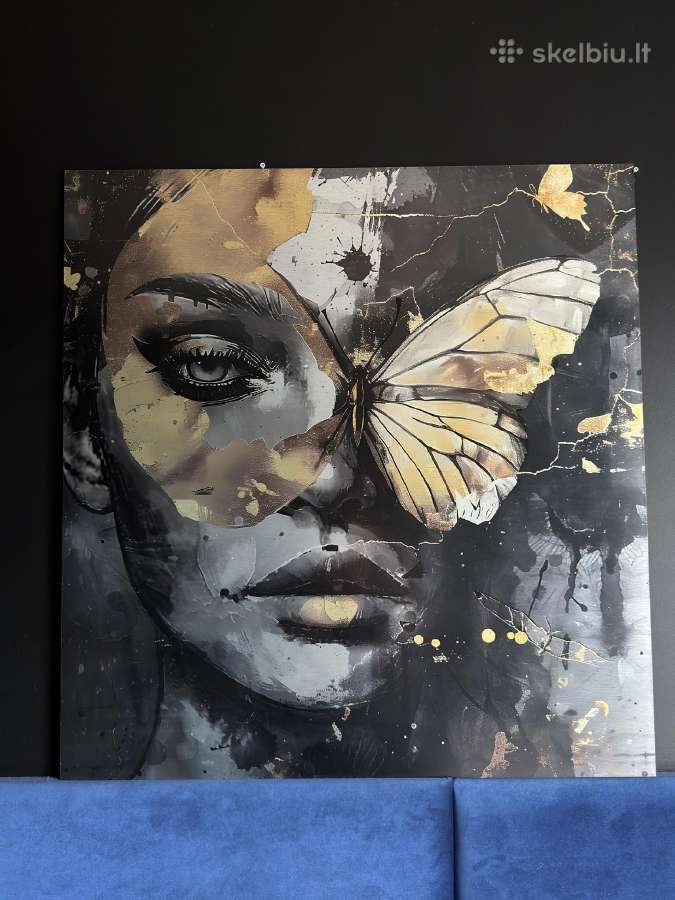 Aliuminio paveikslas 95x100 cm