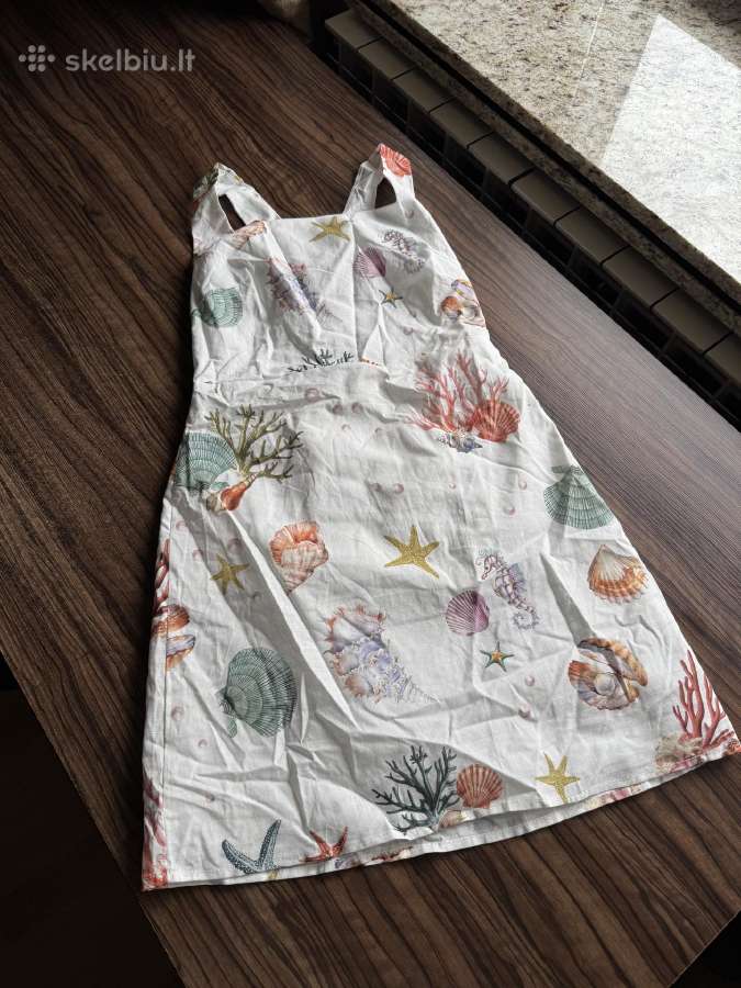 Shein trumpa medvilninė suknelė XS - nuotraukos Nr. 4