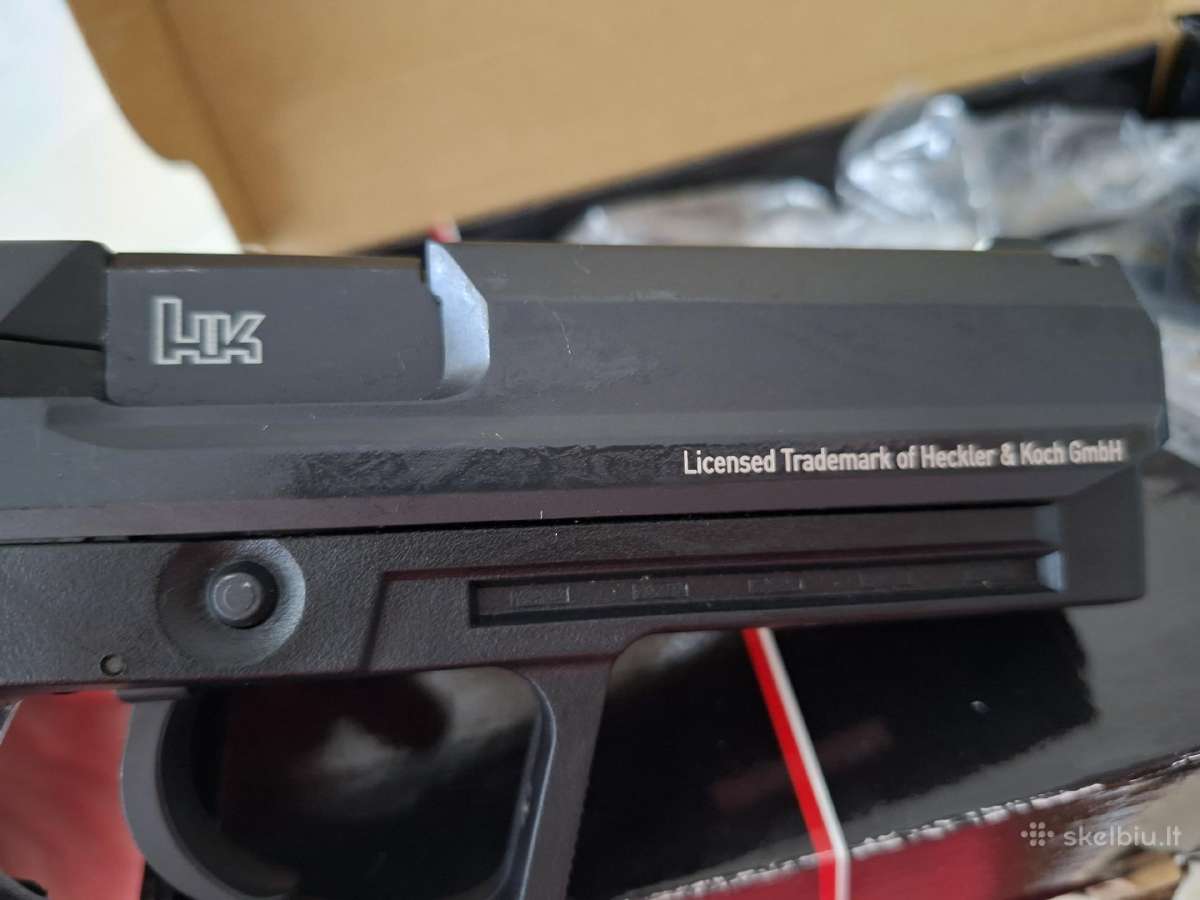 Airsoft Heckler&koch Usp Blk 6mm - nuotraukos Nr. 6