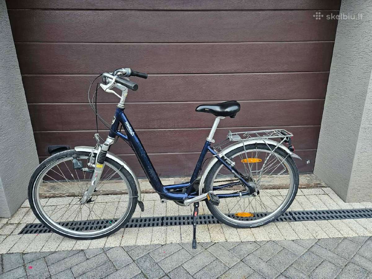 Moteriškas geros būklės dviratis