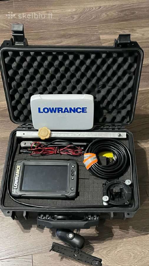 Echolotas lowrance 7 ti2humminbird fishfinder 565
