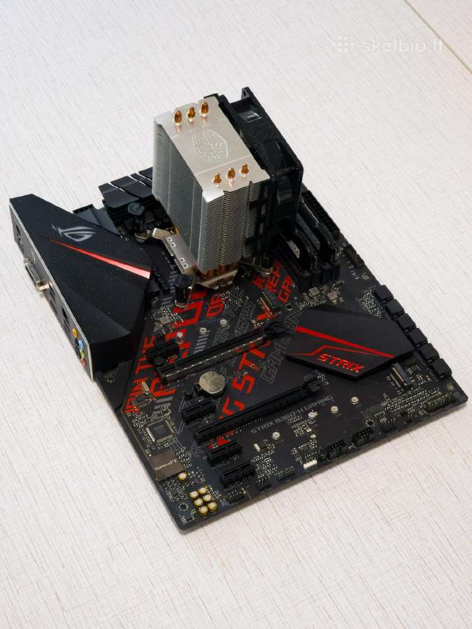 I5-8600k + Strix B360-h + 16gb Ddr4 komplektas