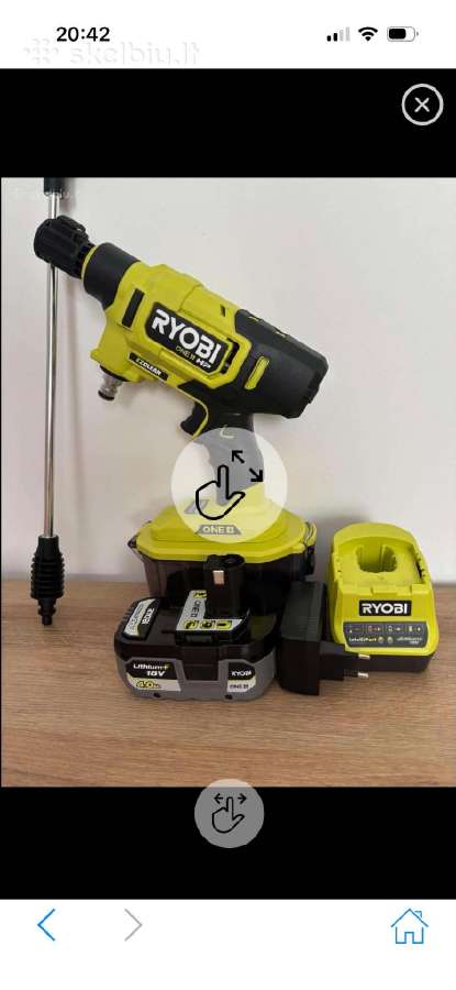 Ryobi aukšto slėgio plovykla