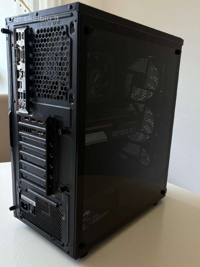 Žaidimų kompiuteris Rtx 3060 Ti / Ryzen 5 5600g /