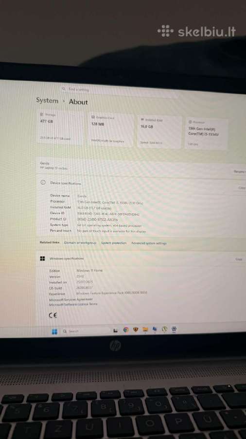 Hp laptop 17