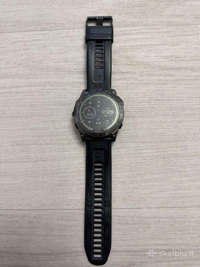 Parduodamas Garmin Fenix 7x Solar