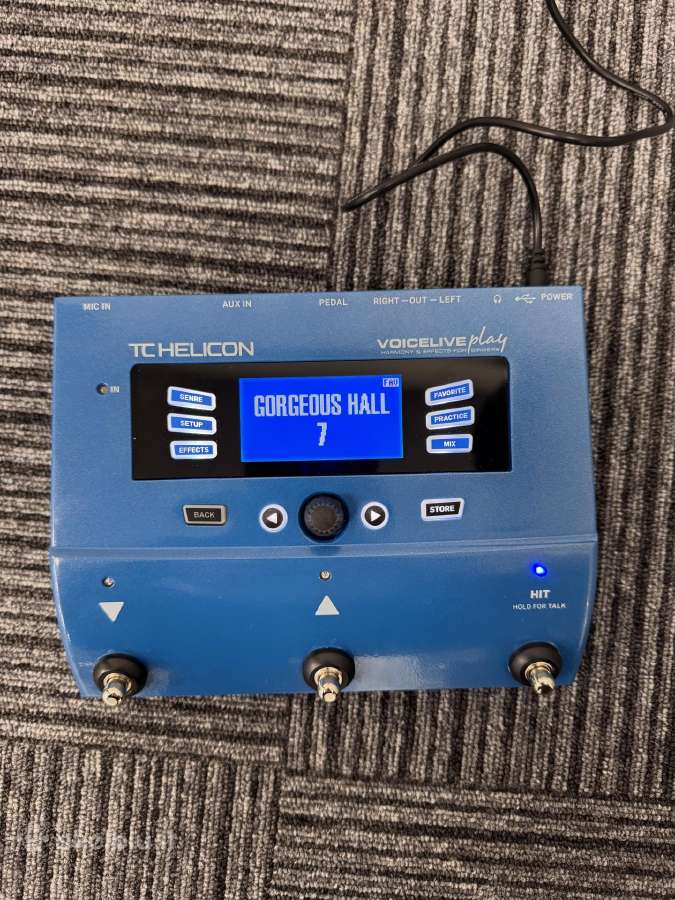 Tc Helican Voiceplay Live vokalo procesorius