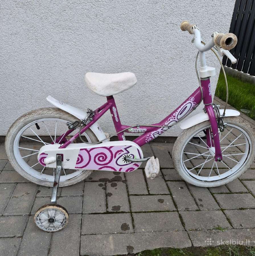Mergaitiškas dviratukas