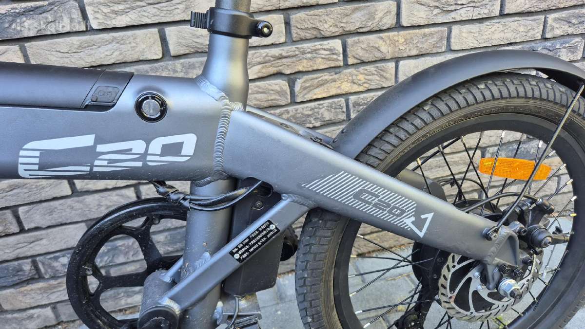 Himo C20 elektrinis dviratis rida 300 km - nuotraukos Nr. 3