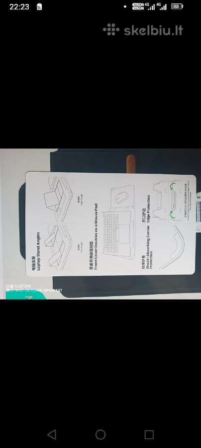 MacBook nešiojamas dėklas