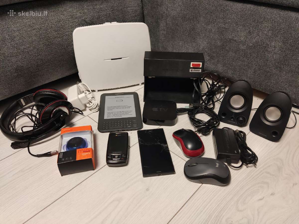 Apple TV ir kiti daiktai