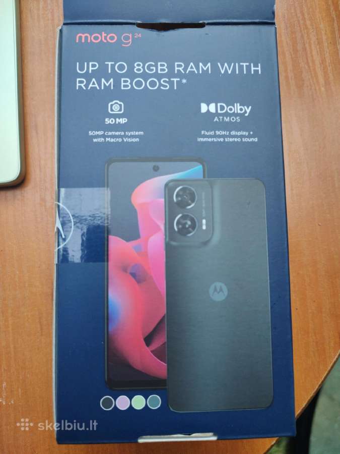 Motorola Moto G24 (128gb, Nfc, Dual Sim) - nuotraukos Nr. 10