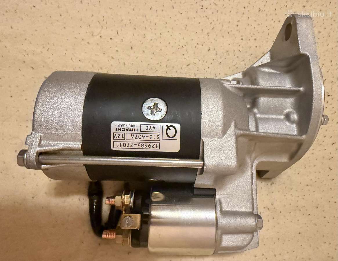 Hitachi 129685-77011 S13-407 12v Starteris Naujas