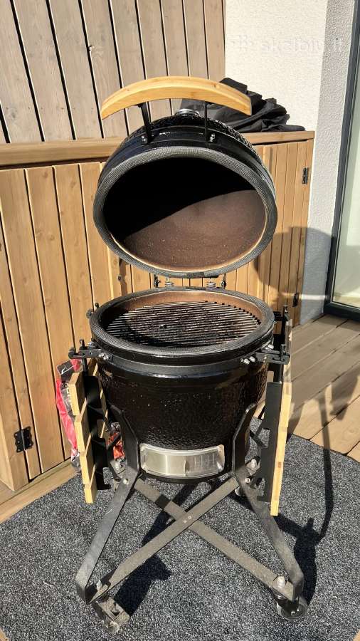 Mažai naudota Kamado Bbq, 18'' kepsninė - nuotraukos Nr. 2