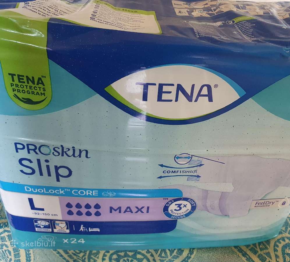 Sauskelnės suaugusiems Tena Slip L (Maxi) ir Lille