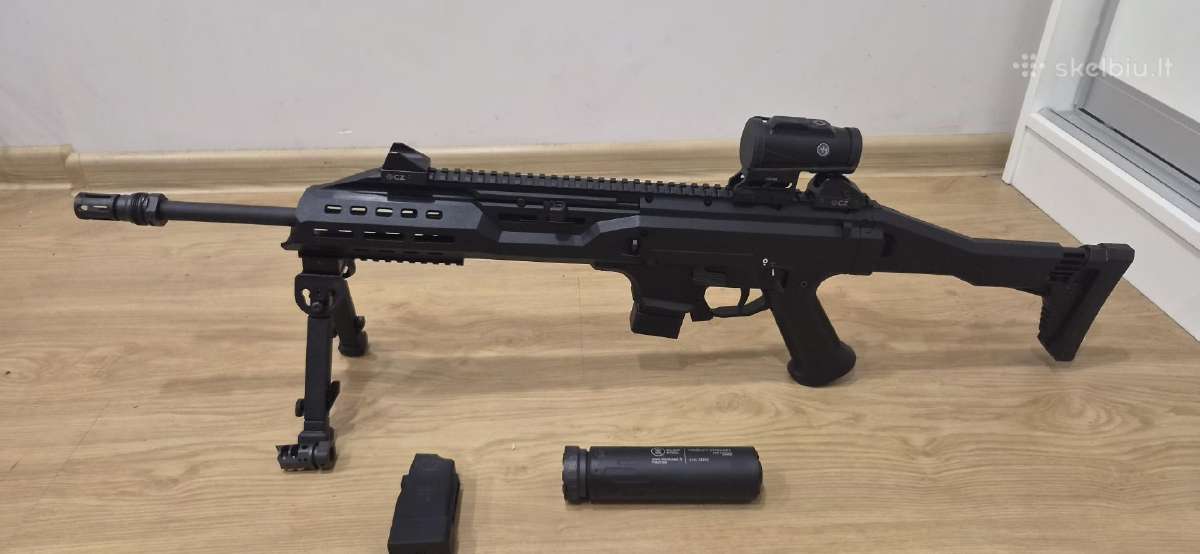 Cz Scorpion EVO 3 s1 su Silent steel