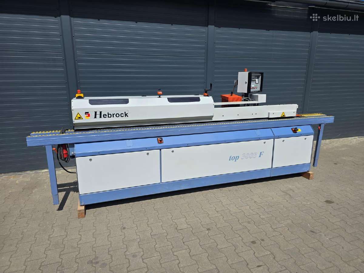 Briaunų laminavimo staklės Hebrock 3003
