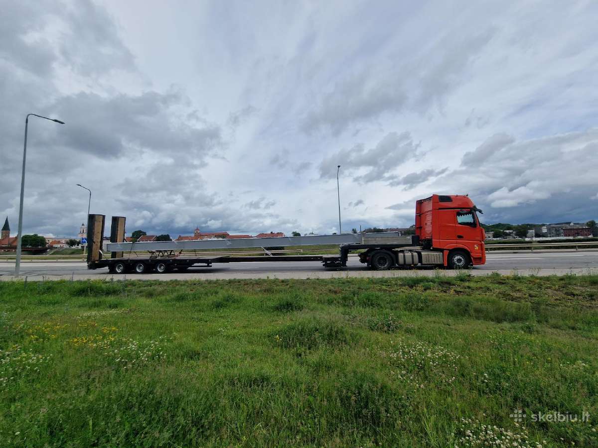 Negabaritinių krovinių transportavimas, tralas - nuotraukos Nr. 19