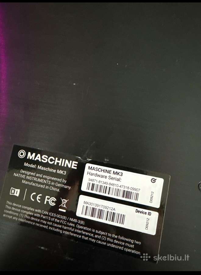 Native Instruments Maschine Mk3 - nuotraukos Nr. 2