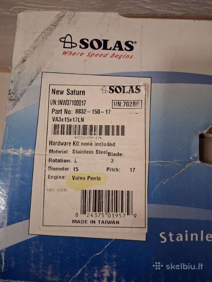 Solas sraigtas - nuotraukos Nr. 3