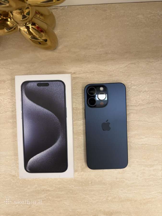 Apple iPhone 15 pro Max geros būklės