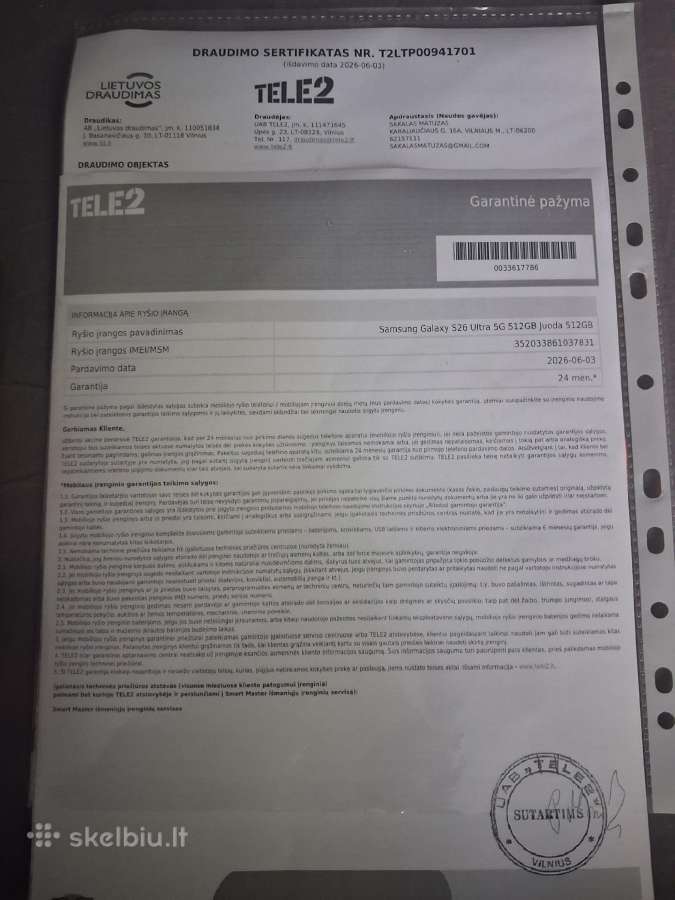Samsung s 26 ultra 512gb