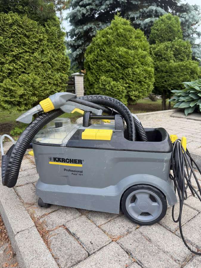 Parduodu plaunamą siurblį karcher puzzi 10/1
