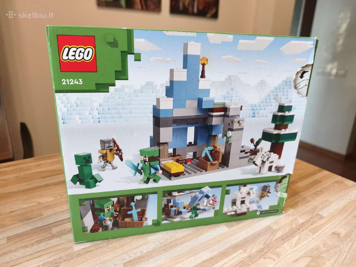Lego Minecraft 21243 Frozen Peaks - nuotraukos Nr. 2