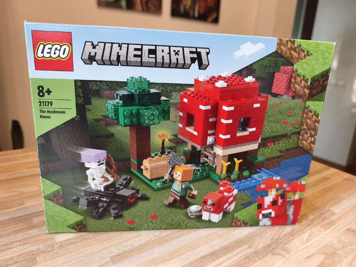 Lego Minecraft 21179 Mushroom House