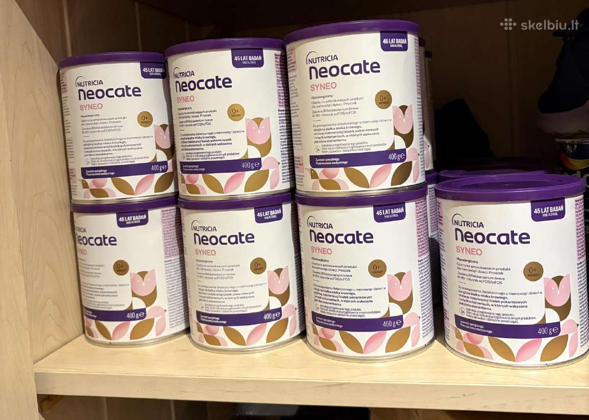Neocate Syneo nauji. Yra nemažai vienetų.
