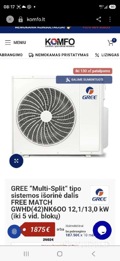 Kondicionerius Gree