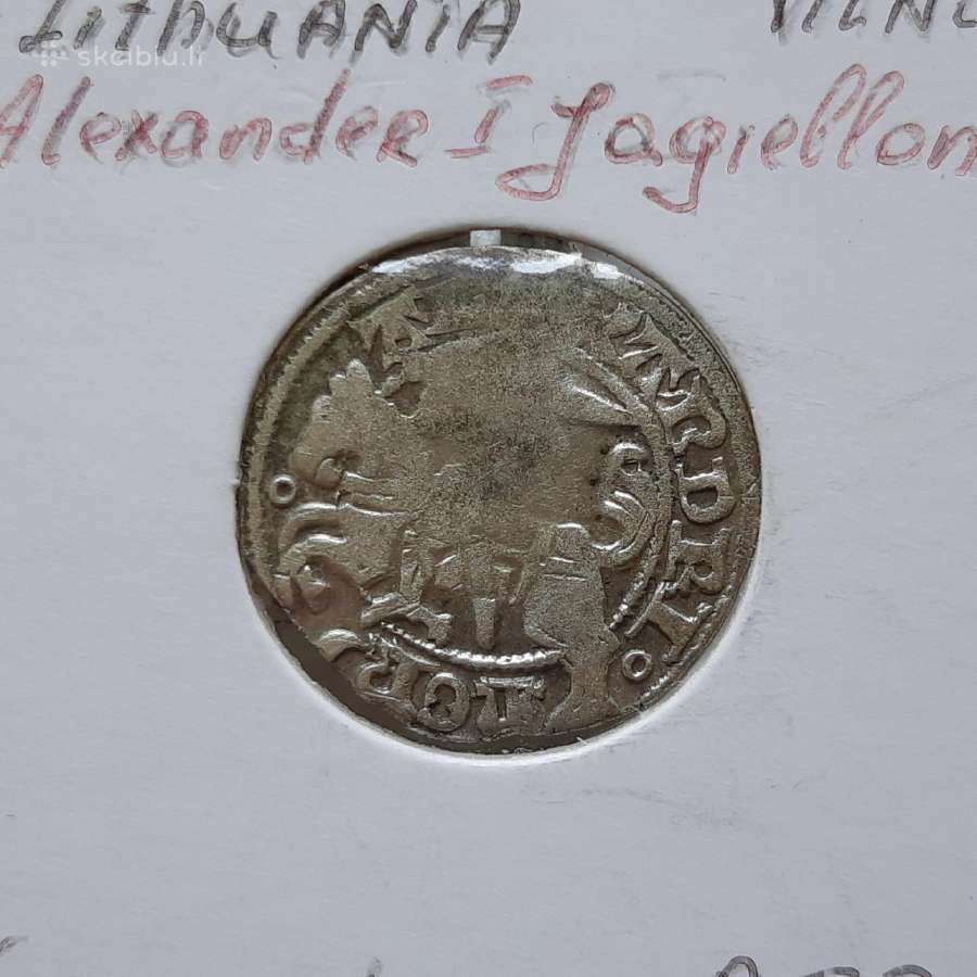 Lietuva (LDK) pusgrašis sidabras 1492 - 1506