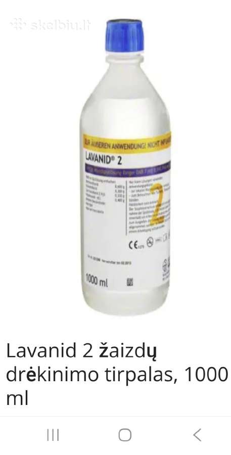 Lavanid 2 tirpalas