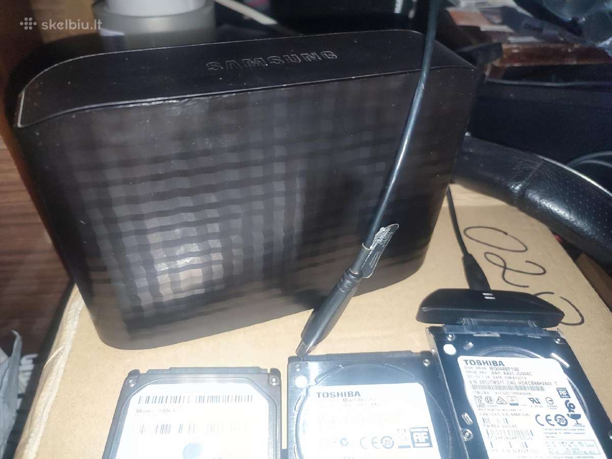 Isparduodu savo isorinius HDD 5tb, 4tb, 1tb, 500gb