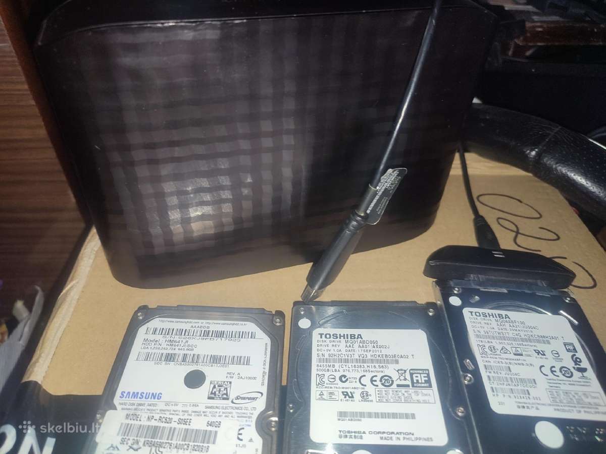 Isparduodu savo isorinius HDD 5tb, 4tb, 1tb, 500gb - nuotraukos Nr. 2