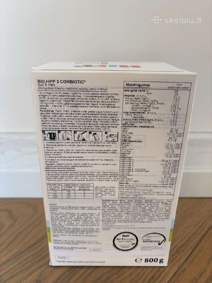 Hipp Organic Combiotic 2 - nuotraukos Nr. 3
