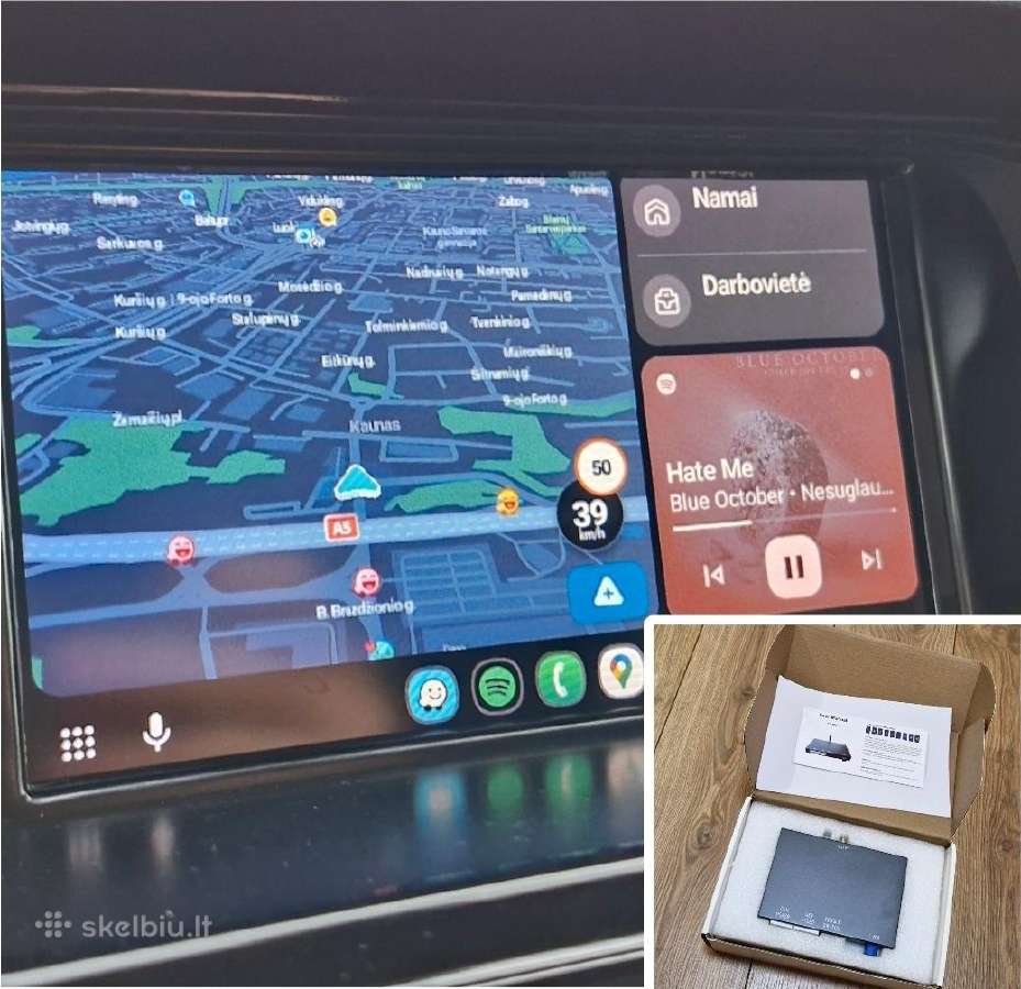 Audi A4 A5 Q5 A6 A7 Carplay Android Auto - nuotraukos Nr. 2