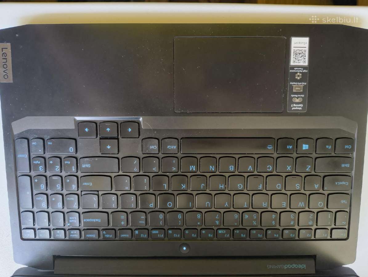Lenovo Ideapad Gaming 3 / Gtx 1650 / 16 GB - nuotraukos Nr. 3