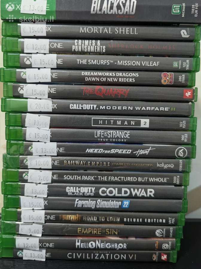 Gal tave sudomins Xbox One žaidimai