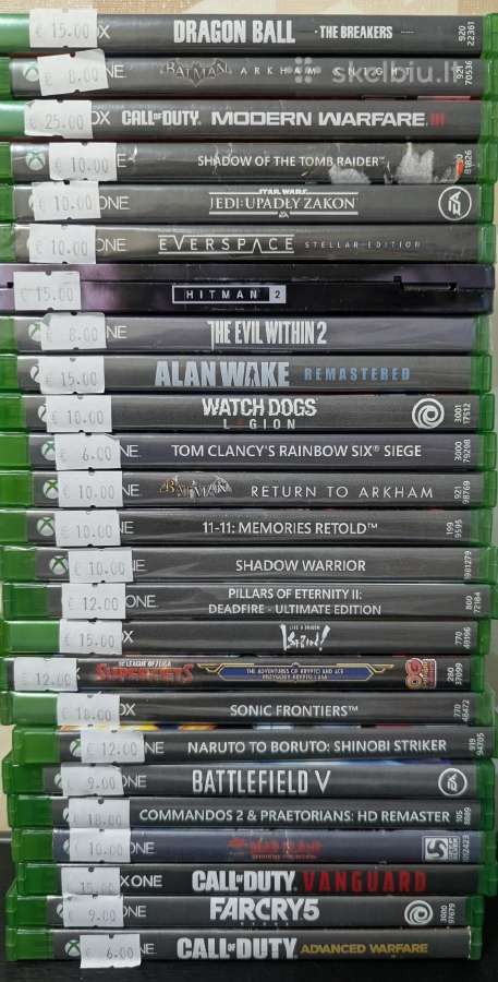 Gal tave sudomins Xbox One žaidimai - nuotraukos Nr. 3