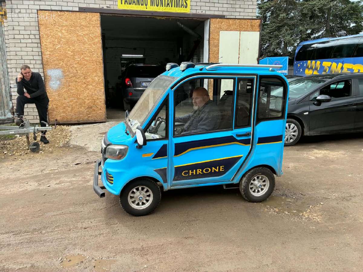 Elektrinis Skuteris Tuk Tuk Kaina 2500 - nuotraukos Nr. 3