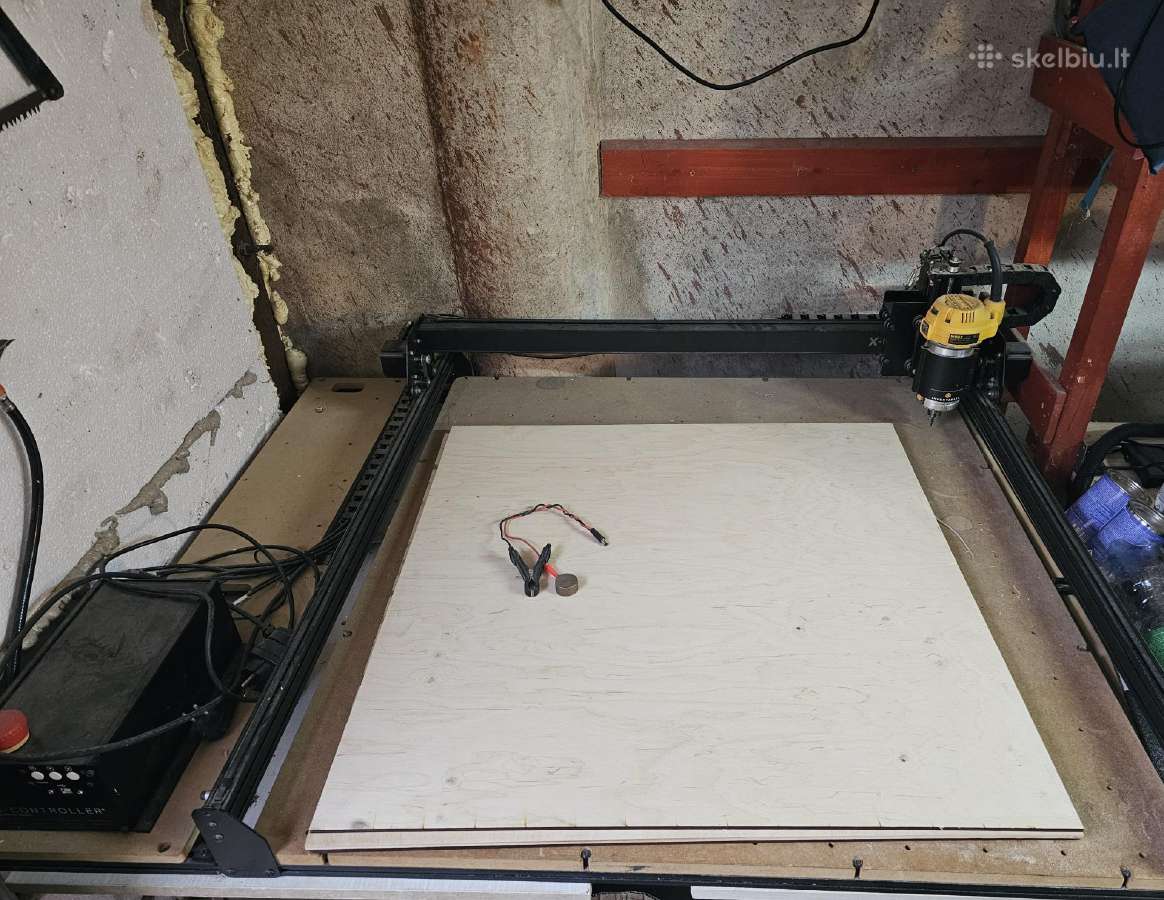 X-carve frezavimo/graviravimo staklės