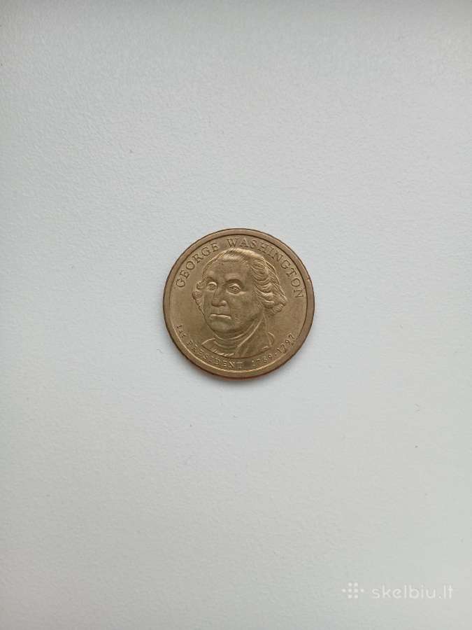JAV 2007 Washington 1 doleris