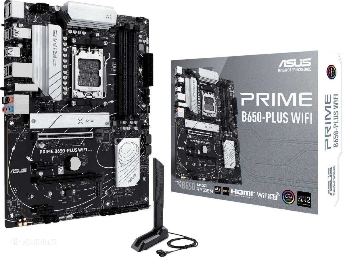 Pagrindinė plokštė Asus Prime B650-plus WiFi