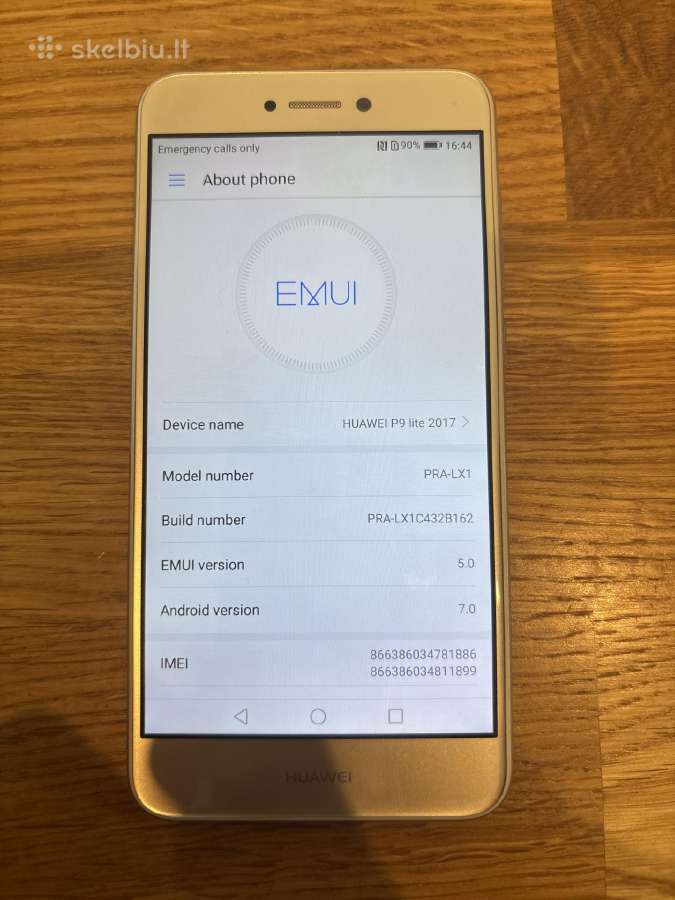 Huawei P9 Lite 2017 16gb