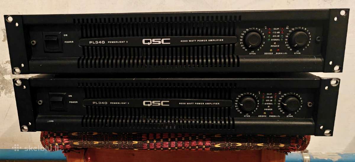 Qsc Pl340 , Crown xls602